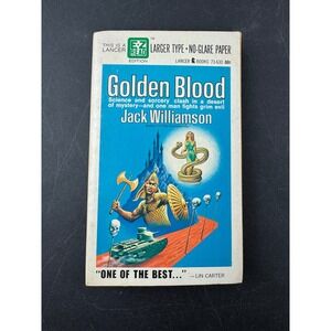 Golden Blood Jack Williamson Lancer EZ Read Edition 1967 Science Fiction